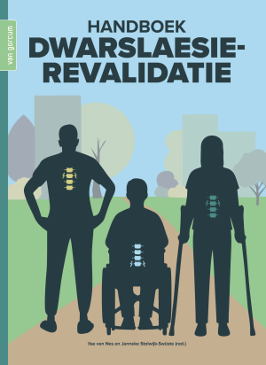 Omslag van het Handboek dwarslaesierevalidatie (Van Gorcum, 2026)